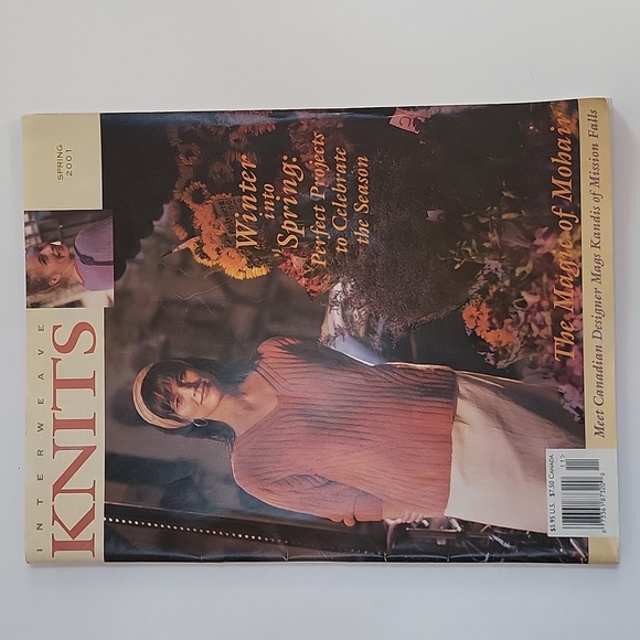 Interweave Knits Magazine Spring 2001 Perfect Projects To Celebrate The Season - Picture 12 of 12
